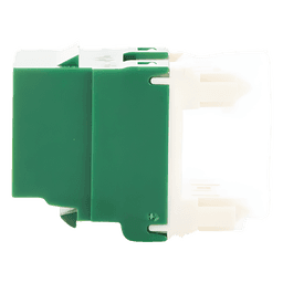 Conector Jack / Cat 6 / Keystone / 110 Impacto / 8P8C / Verde
