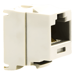 Jack Keystone / Cat 6 / Clase E / 250 MHz / Impacto 110 / RJ45 / Gris