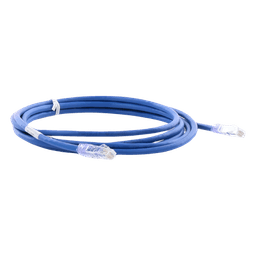 Cable de Parcheo UTP / Cat 6 / Clase E / 3 m (9.84 ft) / 24 AWG / T568B / Azul