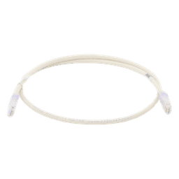 Cable de Parcheo UTP / Cat 6 / 24 AWG / 0.90 m (3 ft) / RJ45 / Blanco Mate