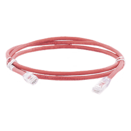 Cable de Parcheo UTP / Cat 6 / 1.5 m (4.92 ft) / 24 AWG / T568B / CM / Rojo