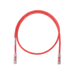 Cable de Parcheo / Cat 6 / U/UTP / 2.1 m (7 ft) / 24 AWG / CM / Rojo