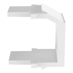 Módulo de Tapa Ciega / Keystone / 1 Espacio / 0.87' x 0.64' x 0.79' / ABS / ROHS