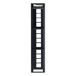 Panel de Parcheo Modular Keystone / 12 Puertos / Montaje en Pared / 10.00 pulgadas de Ancho