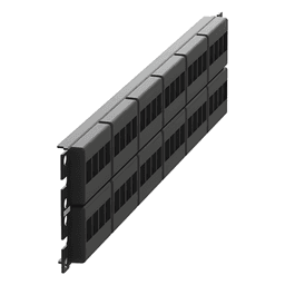 Panel de Parcheo Modular / 48 Puertos / 2UR / 19' Ancho / Acero Inoxidable y ABS / ROHS