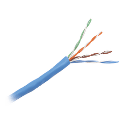 Bobina UTP / Cat 5e / 24 AWG / CMR / 305 m (1000 ft) / 4 Pares / Azul