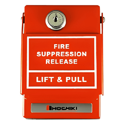 Estación Manual / Supresión de Incendio / Inhibición Química / UL-FM / Con Llave