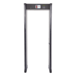 Arco Detector de Metales / 33 Zonas de Detección / Sensor IR Anti-Falsas Alarmas / Certificación FAA / Anclaje para Piso