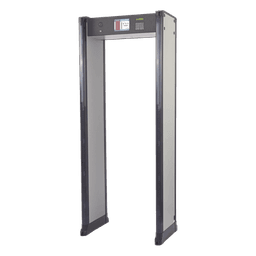Arco Detector de Metales / 33 Zonas de Detección / Sensor IR Anti-Falsas Alarmas / Certificación FAA / Anclaje para Piso
