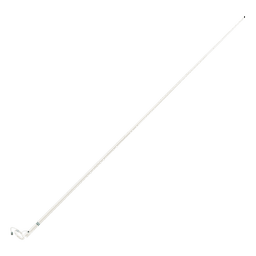 Antena Marina VHF / Fibra de Vidrio / 6 dB / 50 W / 2.4 m (7.9 ft) / RG-58 4.5 m (15 ft) / Nylon
