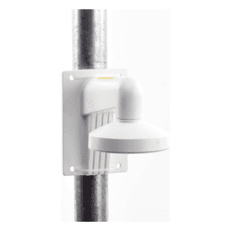 Montaje de Pared para Exterior / Aleación de Aluminio / 132x183.5x228.5 mm / 0.87 kg / Blanco / 5.2x7.2x9.0 pulgadas