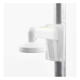 Montaje de Pared para Exterior / Aleación de Aluminio / 132x183.5x228.5 mm / 0.87 kg / Blanco / 5.2x7.2x9.0 pulgadas