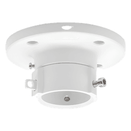 Montaje de Techo para Domo PTZ / Aleación de Aluminio / Diámetro 116.5 mm / Peso 380 g / Color Blanco