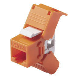 Módulo Jack Keystone / Cat6A / RJ45 / Sin Blindaje / 750 Conexiones / UL94V-0
