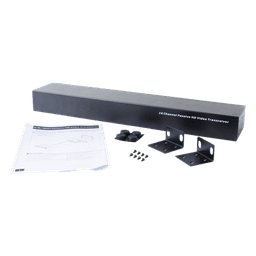 Transceptor de Video Pasivo / 16 Canales / 4K / Rack 19" / UTP Cat 5e/6 / HD-TVI/CVI/AHD/CVBS / Protección contra Sobretensión