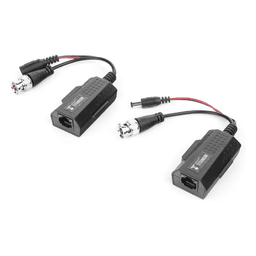 Kit de Transceptores Activos / Transmisión 4K / 150 m (492.1 ft) / Alimentación 12V/24V CC/CA / UTP Cat5e/6 / Compatible HD-TVI, HD-CVI, AHD, CVBS