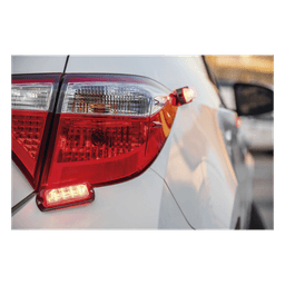 Luz Auxiliar Ultra Brillante / 4 LEDs / Rojo / 10-30VCC / 23 Patrones / 3.9 x 1.3 x 1.0 in