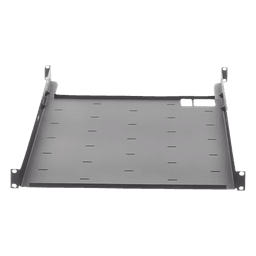 Charola Ajustable para Rack / 19" / 1U / Profundidad 633-816 mm (2.08-2.68 ft) / Acero Calibre 16 / Carga 44 kg (97 lb)