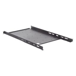 Charola Ajustable para Rack / 19" / 1U / Profundidad 633-816 mm (2.08-2.68 ft) / Acero Calibre 16 / Carga 44 kg (97 lb)