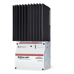 Controlador de Carga MPPT / 45 A / 12/24/36/48 V / Voc 150 Vcc / Sistemas hasta 3 kW / Operación 45°C sin degradación