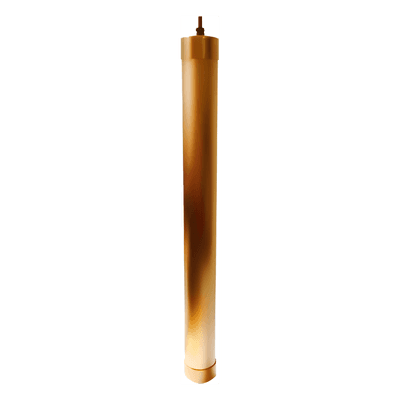 Electrodo Químico de Puesta a Tierra / Tubo Cobre Electrolítico 1" / Longitud 1.5 m (4.9 ft) / Super Absorbente Interno / Borne ½"