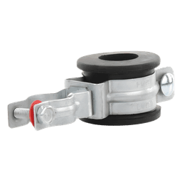 Aislador para Bajada de Cable / Separación 4-5 cm / Calibre 250 kcm / Cuerpo Galvanizado / Neopreno / 1.5 m entre Aisladores