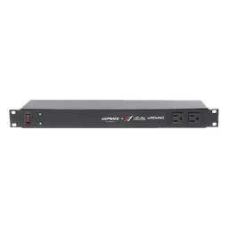 Supresor de Picos para Rack / 10 Contactos NEMA 5-15R / Protección Clase A 40 kA / Filtro EMI/RFI -70 dB / Montaje 19" 1U
