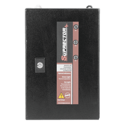 Supresor de Transientes Clase B / 60 kA / 127/220 Vca / 2 Fases / Gabinete NEMA 4 / 30x20x12 cm (11.8x7.9x4.7 in)
