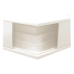 Esquinero exterior / PVC autoextinguible / -40°C a +85°C / NOM-001-SEDE-2005 / Resistente UV 500h