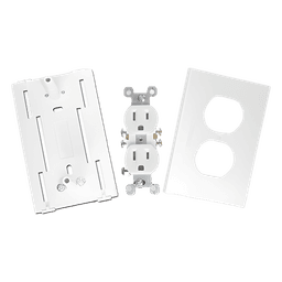 Contacto Eléctrico Doble / Soporte ABS de Alto Impacto / Tapa PVC Autoextinguible / Rango -40°C a +85°C / NOM-001-SEDE-2005