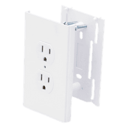 Contacto Eléctrico Doble / Soporte ABS de Alto Impacto / Tapa PVC Autoextinguible / Rango -40°C a +85°C / NOM-001-SEDE-2005