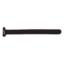 Cincho de contacto / 150 x 12 mm / Nylon y polipropileno / Negro / 20 piezas / 0.49 x 0.47 ft