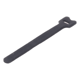 Cincho de contacto / 150 x 12 mm / Nylon y polipropileno / Negro / 20 piezas / 0.49 x 0.47 ft
