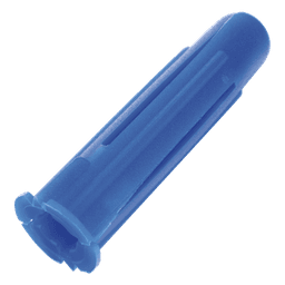 Taquete de Fijación / Doble Expansión 4 Direcciones / 3/8" para Tornillo 12 mm x 2" / 100 Piezas / Resistencia 100 kg / Concreto y Superficies Sólidas