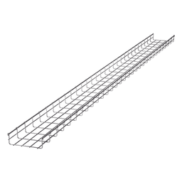 Charola Tipo Malla / 66 mm Peralte / 200 mm Ancho / 3 m (9.84 ft) / Electro Zinc / 210 Cables Cat6