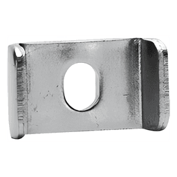 Clema mediana francesa / Acero al carbono / Electro Zinc / 3 mm / 300 mm / 11.8 ft