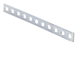 Clip recto / 275 mm / Acabado electro zinc / Aplicaciones industriales y comerciales