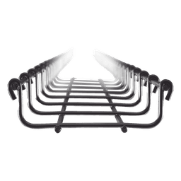 Charola Tipo Malla / 100 mm x 33 mm / Electro Zinc 15-20 μm / 3 m (9.84 ft) / 53 Cables Cat6
