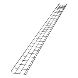 Charola Tipo Malla / Ancho 150 mm / Peralte 33 mm / Tramo 3 m (9.84 ft) / Electro Zinc / Capacidad 79 Cables Cat6