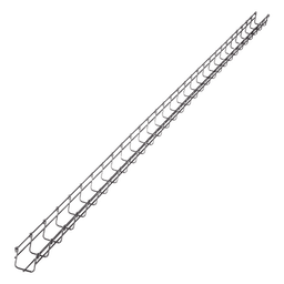 Charola Tipo Malla / 54 mm Peralte / 50 mm Ancho / 3 m (9.84 ft) / Electro Zinc / 43 Cables Cat6
