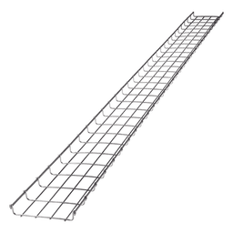 Charola Tipo Malla / 200 mm Ancho / 54 mm Peralte / 3 m Longitud / Electro Zinc / 172 Cables Cat6 / 9.84 pies