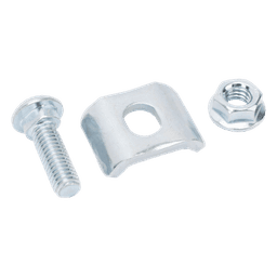 Kit de unión para charolas / Acero al carbón / Electro Zinc / Ancho hasta 300 mm (11.8 in) / Carga ligera