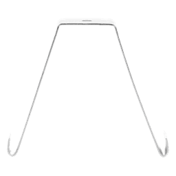 Soporte de Techo para Charola / 100 mm / Tipo Péndulo / Acero Calibre 14 / Electro Zinc / Falso Plafón