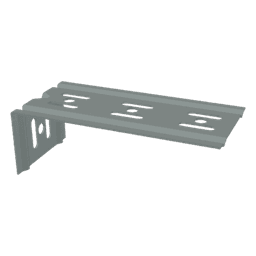 Ménsula para Charola / Ancho 50 a 150 mm / Peralte 33 y 66 mm / Acabado Electro Zinc / Cargas Ligeras