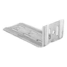 Ménsula para Charola / Ancho 50 a 150 mm / Peralte 33 y 66 mm / Acabado Electro Zinc / Cargas Ligeras