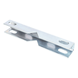 Soporte para Piso Falso / Abrazadera Ajustable / Charola Tipo Malla / Acabado Electro Zinc / Tornillería 1/4