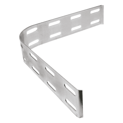 Bajada de cable doble / 45 mm ancho / Acabado galvanizado electro-zinc / Kit MG51KIT1EZ incluido