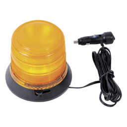 Burbuja LED de Señalización / 6 LEDs Ámbar / Montaje Magnético / IP65 / 12 VCC 1 A