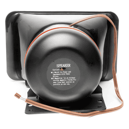 Bocina de uso rudo / 100 W / 8 Ohms / Base aluminio / 7.0 × 8.1 × 5.1 pulgadas