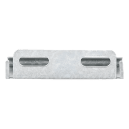 Placa de Salida a Tubo Automática / Peralte 66 mm y 116 mm / Acabado Electro Zinc